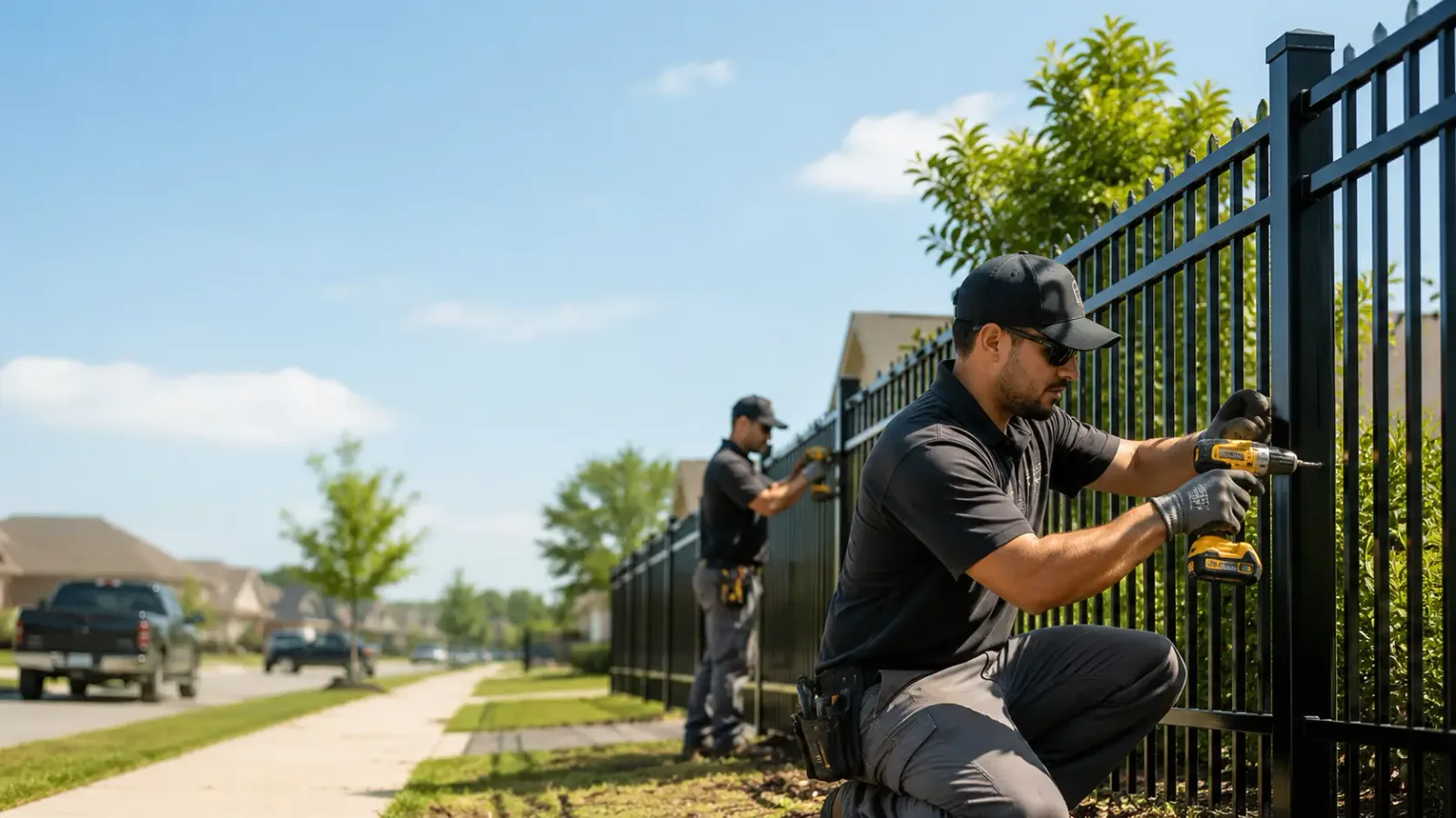 Metal Fence Installation in Cherry Creek, NY